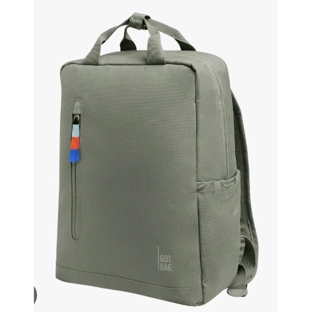 GotBag‎ Backpack Day Pack 2.0 Sage Bass Tote Laptop Hike Recyled Bag